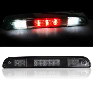 For 92-96 Ford F150 F250 BRONCO 3rd Third Brake Light Smoke LED Rear Cargo Lamp