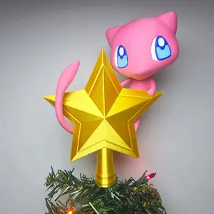 Poke Mew Christmas Tree Topper