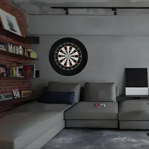 18 Inch Foldable Round Dart Wall Protector with Durable Eva Material, Reusable Dartboard Coverage for Dart Enthusiasts, Perfect Gift Idea