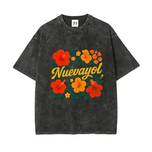 Unisex Graphic Tee NUEVAYoL Music Retro Urban Aesthetic Print Casual Design Oversized T Shirt Streetwear Style Crewneck Short Sleeve 100% Cotton Soft Breathable Loose Fit Heavyweight Daily Wear Trendy Aesthetic Music Lover Gift Top