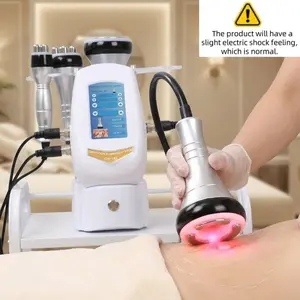 4in1 Beauty Massager Skin Tightening Facial Lifting, Hot Compress Pulse, Full Body Relaxation, Soothing Tired Muscles, High Efficiency, New Condition