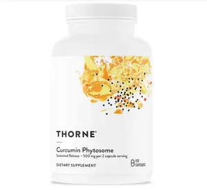 THORNE - Curcumin Phytosome 500 mg (Meriva) - Sustained Release, Clinically Studied - Supports Healthy Inflammatory Response in Joints, Muscles, GI Tract, Liver, Brain & Nerves* - 60 Servings