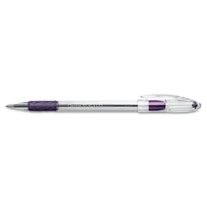 Pentel  R.S.V.P. Ballpoint Stick Pen Violet Ink Fine