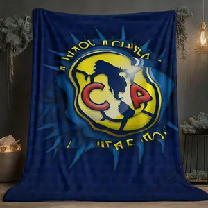 Small Fashionable Flannel Blanket Compact Portable Soft Warm Cozy Throw For Sofa Living Room Bedroom Car Trips Minimalist Aesthetic Birthday Gift