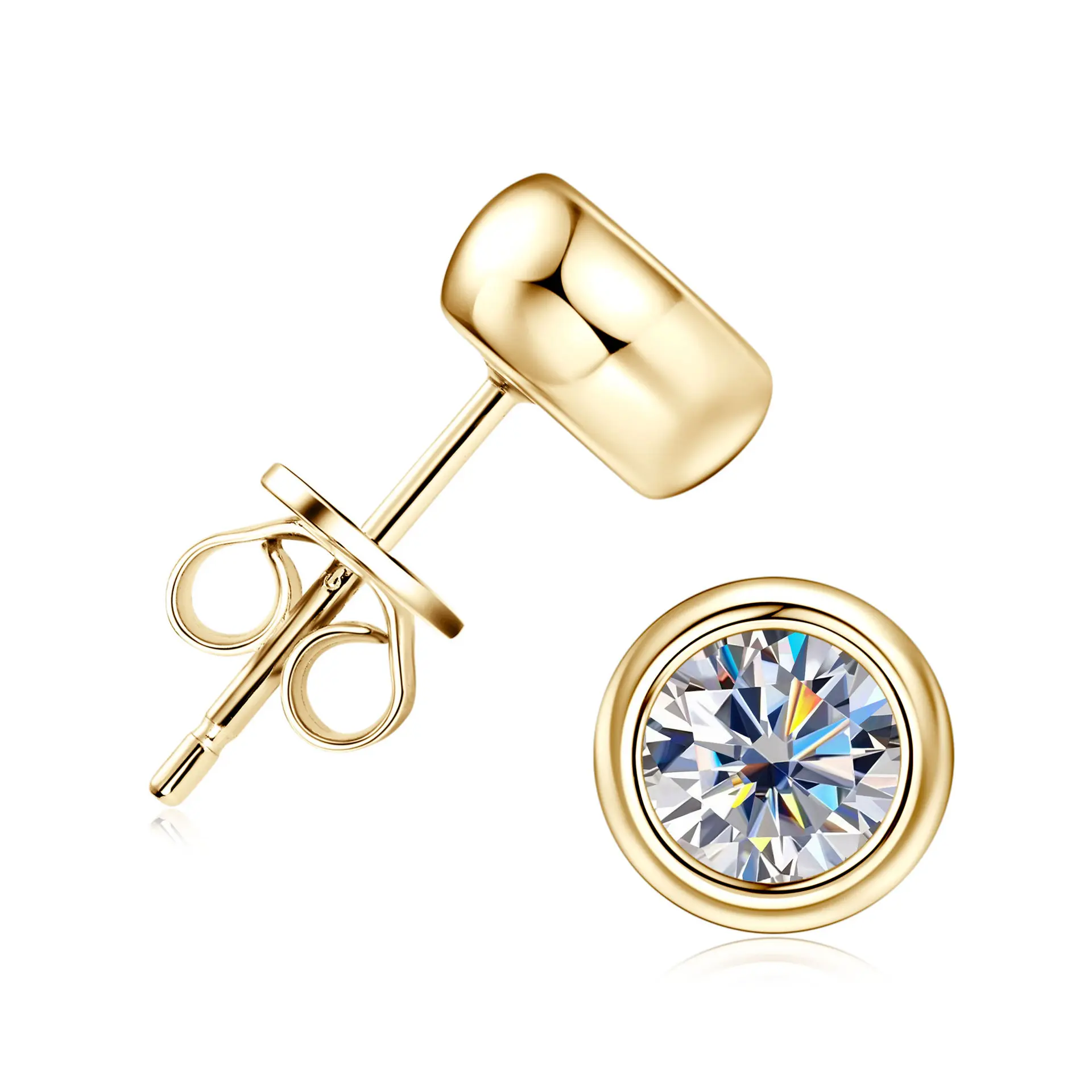 Bubble Earnail [K Gold] 0.5 Carat