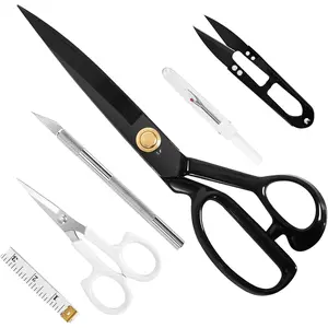 Tailor  Heavy Duty - 10 inch Stainless Steel Sewing , Fabric Shears for Leather, Home, Office, Artists, Dressmakers
