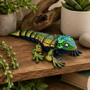 Prospect 3D - 3D Printed Lizard Babies – Adorable Bearded Dragons, Horned Lizards & More (5" Wide, 6–8" Long)