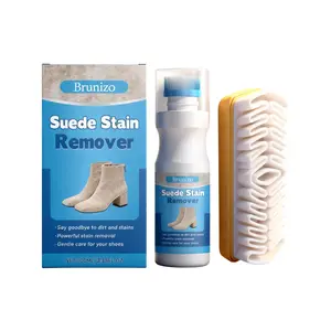 Brunizo Suede Decontamination Kit, Special Cleaner for Suede, Fur, Snow Boots and Nubuck Shoes
