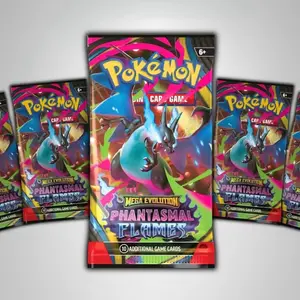 Phantasmal Flames - 5 Pokémon Booster pack