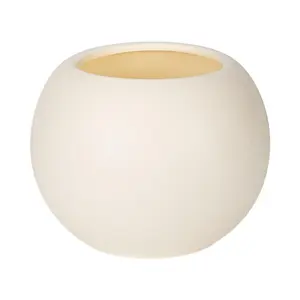 Spherical small flower pot imitation cement plastic pot large thickened fake flower decorative pot living room decoration ornament Modern Plant Pot