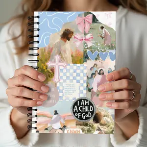 Christian Spiral Notebook, Bible Journal, Bible Study Notebook, Cute Notebook, Prayer Journal, Christian Acessories bible study accessory