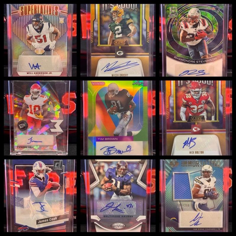 Clearly Football 648 Autograph Pack with One Card Per Pack