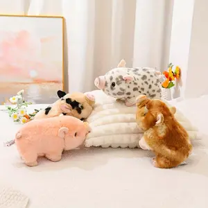 Charming Plush Toys of a Cute Pig Designed for Simulation, Perfect for Home Decoration, Sofa Embellishment, And Room Styling. These Soft Stuffed Animals Make Delightful Gifts for Holidays Like Christmas And Birthdays, Ideal for Friends And Family