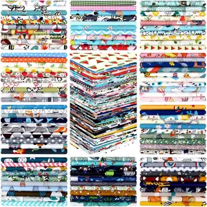 100 Pcs 10 x 10 Inches Cotton Squares Bulk Floral Scraps Precut Fat Squares for Sewing Sheets for DIY Craft Scrapbooking Quilting Patchwork Clothing(10 Inch,Lovely)