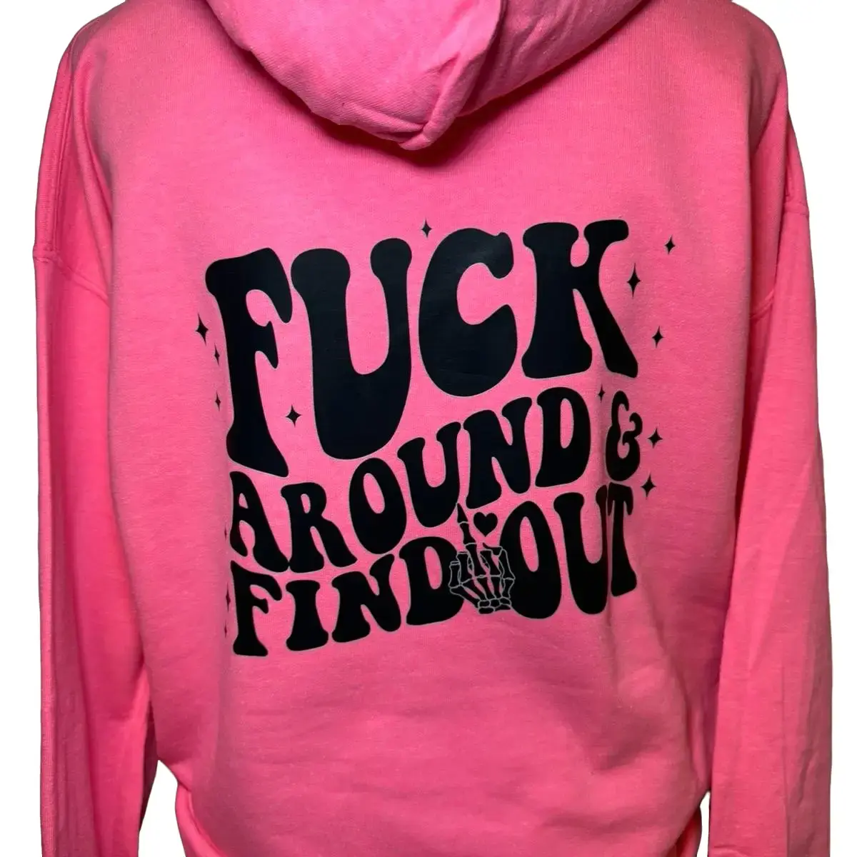 F around and find out” Heart Pullover Hoodie