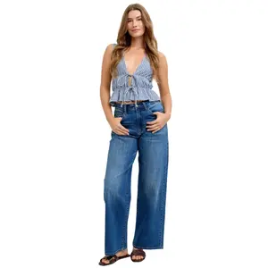 Judy Blue High Waist Wilhemina Baggy Denim Jeans 82689