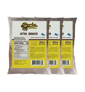 Perla Atol Shuco Drink Mix - 12 oz, Pack of 3