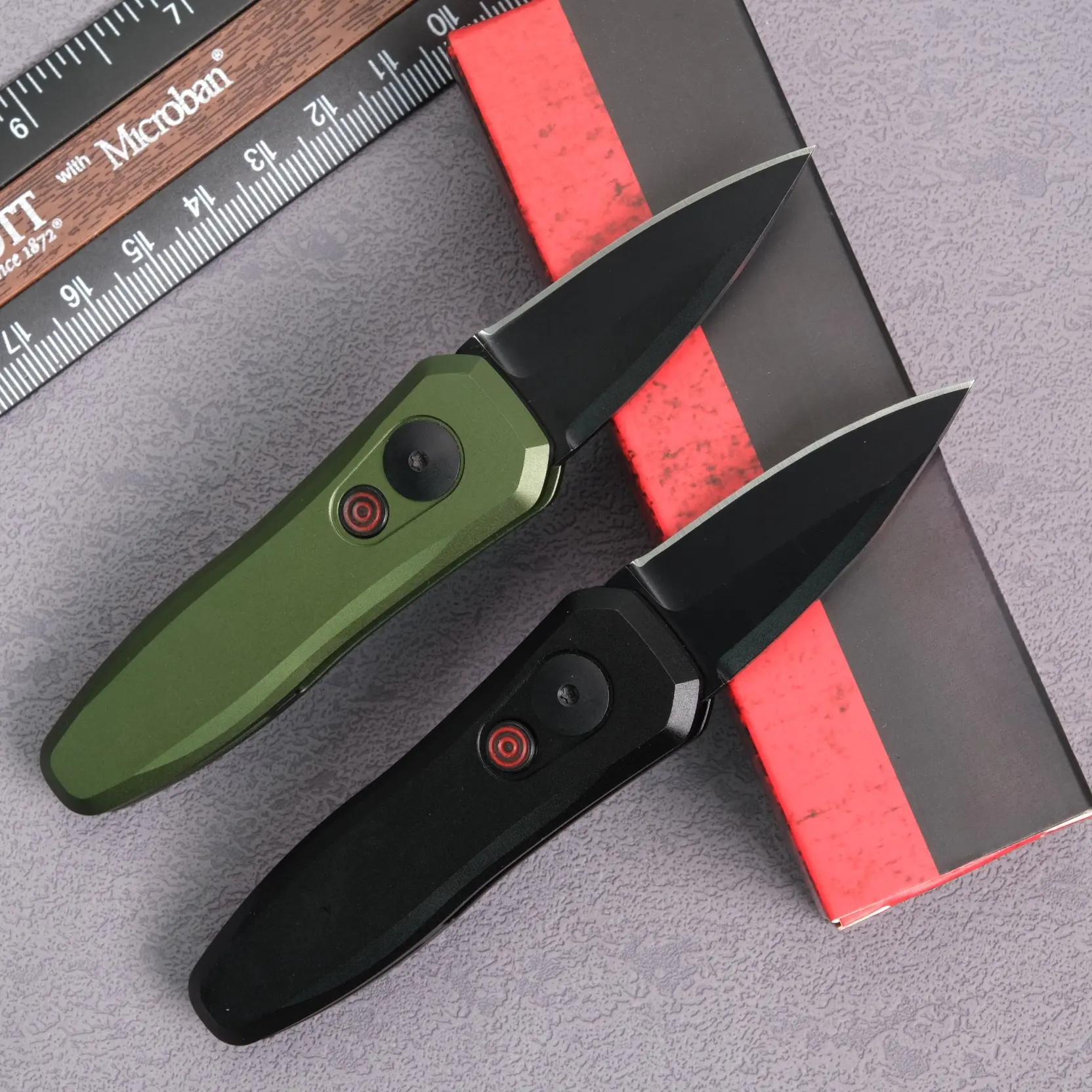 K7500 Folding Pocket Knife with Aluminum Alloy Handle, High Hardness Steel Blade - Compact EDC Outdoor Gadget for Camping and Fishing, Tools And Gadgets, Outdoor Gadgets