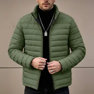 Urban Slim-Fit Stand Collar Quilted Jacket - Versatile Layering Essentials for Everyday & Stylish Sets Urban Slim-Fit Stand Collar Quilted Jacket - Versatile Layering Essentials for Everyday & Stylish Sets