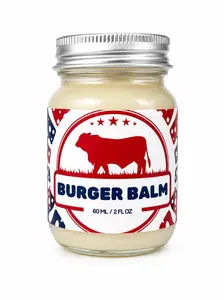 Fischbeck's Pharmacy Burger Balm Grass-Fed Beef Tallow Face Moisturizer with Jojoba Oil 60ml Natural Formula for Daily Hydration & Skin Repair Hydrating Hydrate Cream Moisturizing Moisture