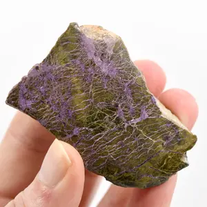 2.4in 63g Atlantisite Stichtite Serpentine Crystal, South Africa at4