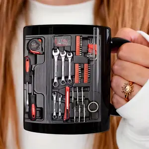 Mug Mechanic Toolbox, Mechanic Mug, Auto Mechanic Mug, Mechanic Gift, Car Mechanic Gift,Coffee Mug 11oz Black,Water Cup, Perfect Birthday, Party, Holiday, Christmas Gift Idea