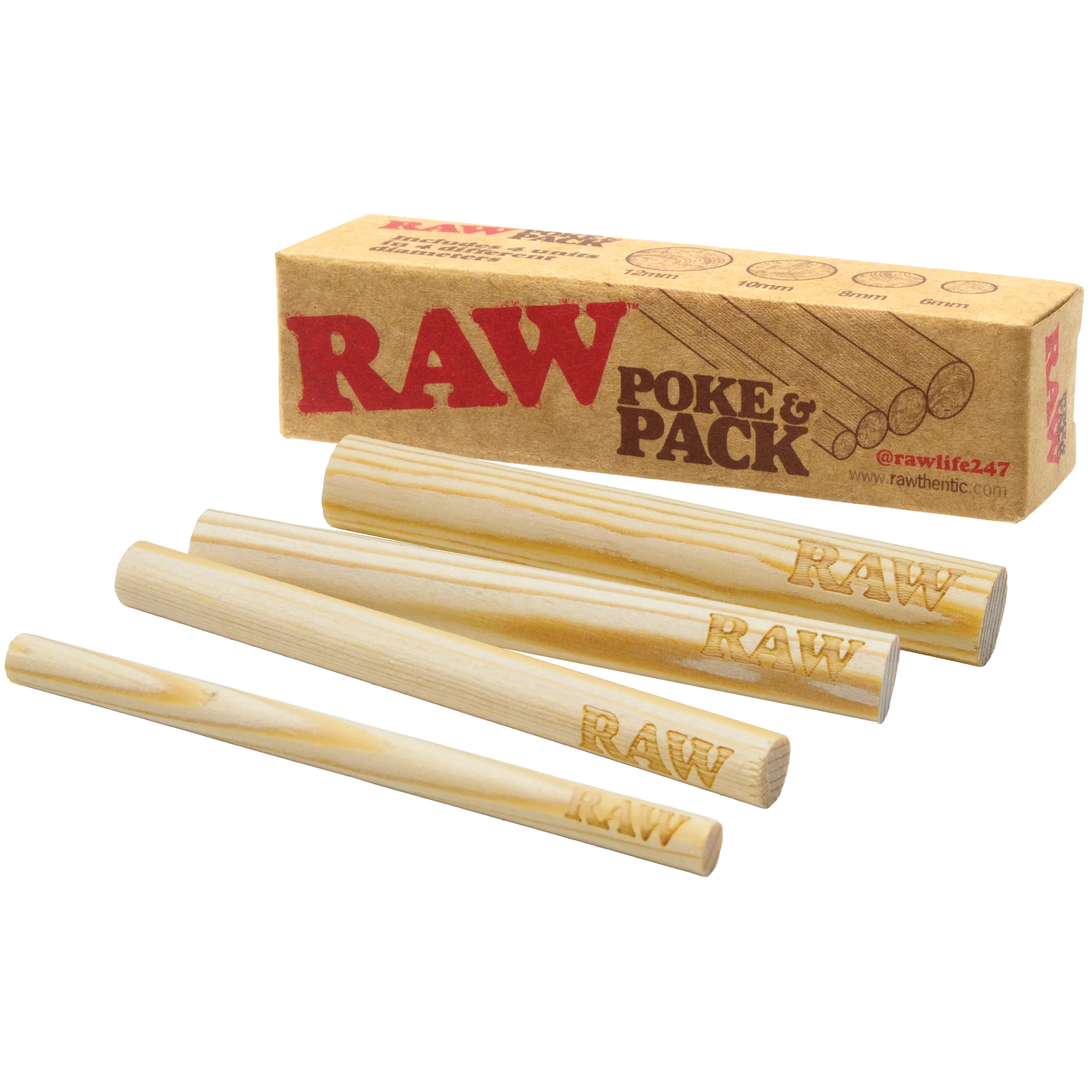 RAW Wood Poke and Pack