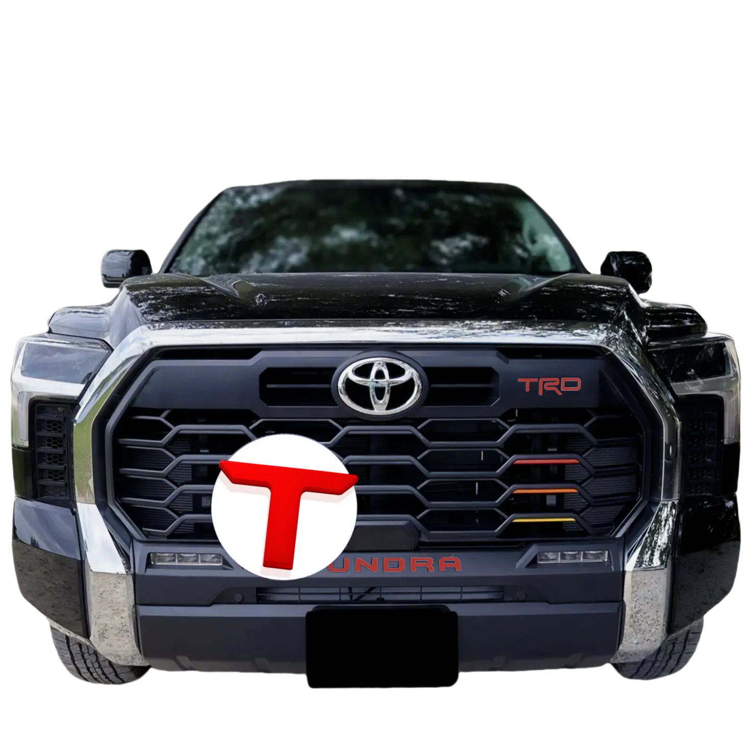3D Premium Personalized Grille letters badges insert Compatible for 2022 2023 2024 2025 TUNDRA Models strong 3m adhesive ABS Anti FadeCoating Chrome Silver Truck Decal Decorative Sticker Vehicle Exterior Decoration Bumper Sticker Automotive Accessories