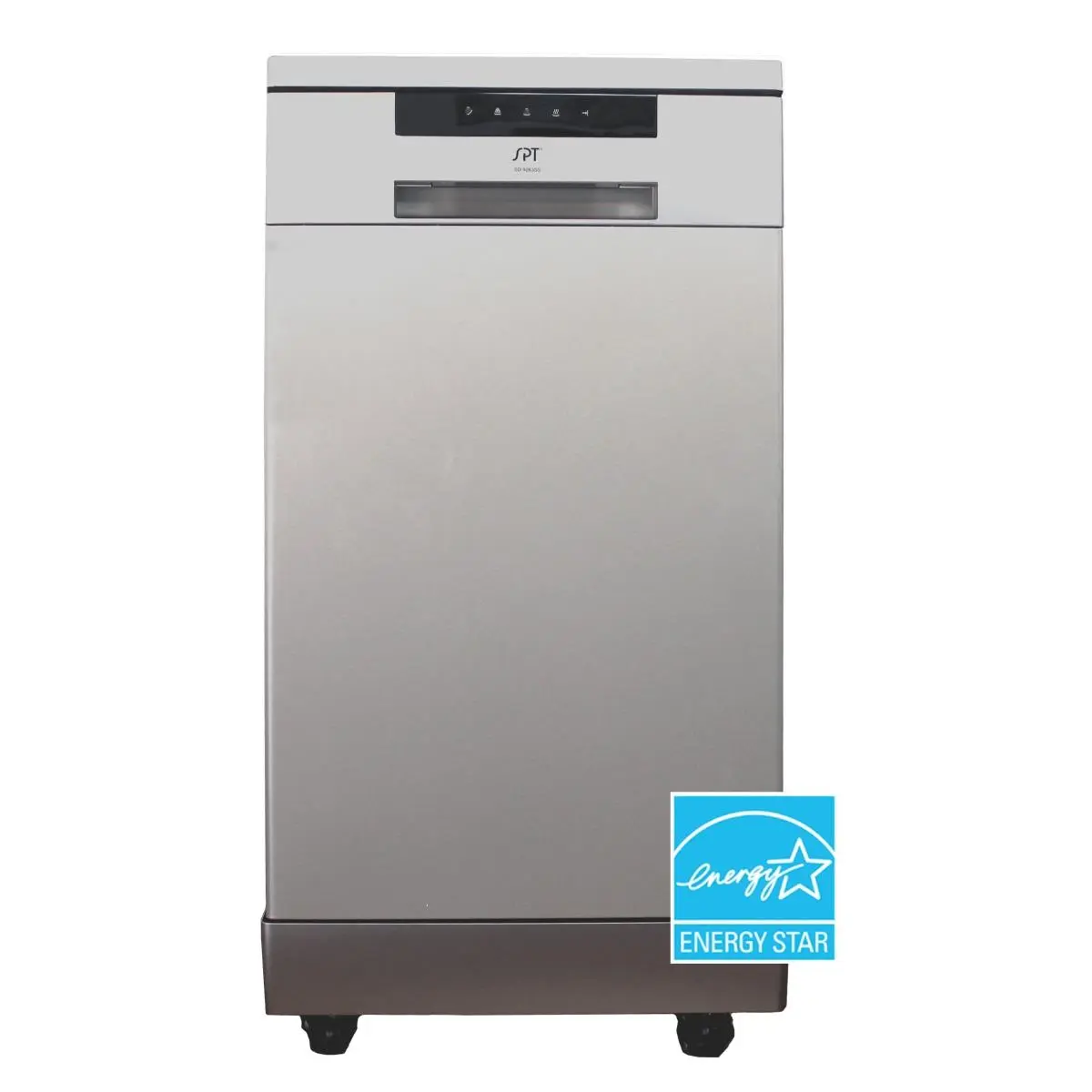 Sunpentown 18 in. Energy Star Portable Dishwasher, Stainless Steel - 35.63 x 17.64 x 23.63 in.