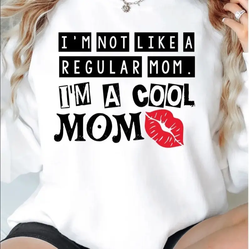Cool mom pullover sweatshirt for women Cool mom pullover sweatshirt for women