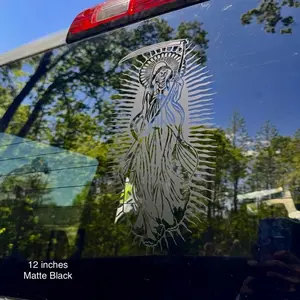 Santa Muerte Car Sticker [4 Sizes] Automotive & Motorcycle Exterior Accessories