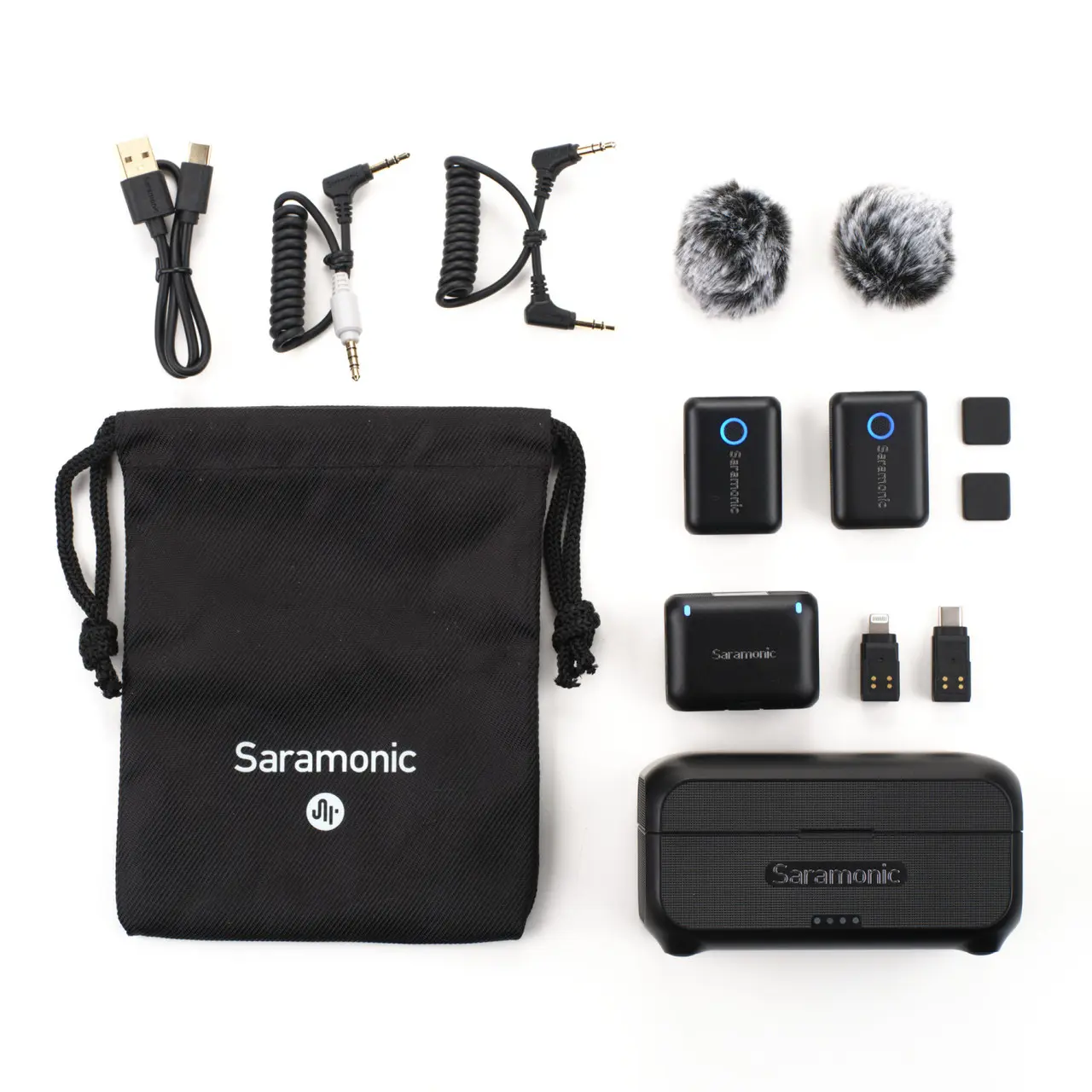 Saramonic Blink 500 B2+ Micro 2-Person Digital Wireless Microphone System for Cameras, Smartphones & Computers
