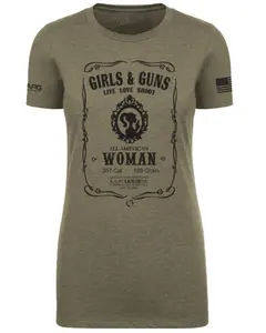 LAPG Women's Girls N Guns Short Sleeve T-Shirt