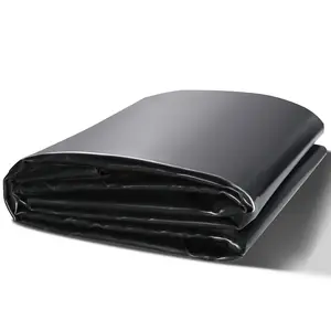 EPDM Pond Liner, 10 X 15 Ft, 45 Mil Thick, Flexible Underlayment For Koi Ponds And Fish Ponds, Water Features, Waterfalls, Fountains, And Water Gardens, Black, Weatherproof, Easy Cut-To-Fit, Non-Toxic, Durable