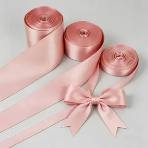 10m Satin Ribbon, High-Quality Christmas Lace Ribbon, Floral Tie Wraps, Gift Packaging Ribbon, Gift Wrapping Ribbon, Wedding Decor, Ribbon Decoration, Hair Accessories DIY