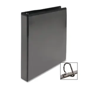 212 MAIN D-Ring View Binder, 5in. Capacity, 11x8.50in. Size, Black - Office Stationery Supplies