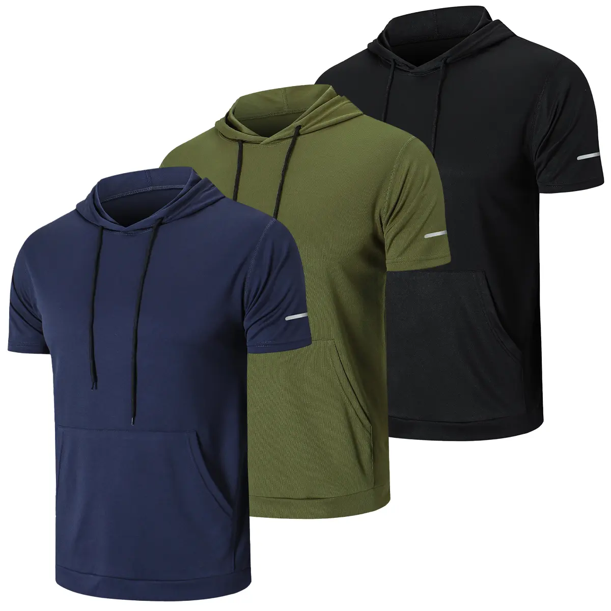 Black-Navy-Green