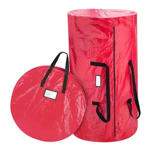 Elf Stor Red Christmas Tree & Wreath ComboStorage Bag Elf Stor Red Christmas Tree & Wreath ComboStorage Bag