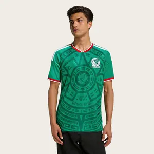2526 World Cup Mexico Home Green Retro Football Jersey