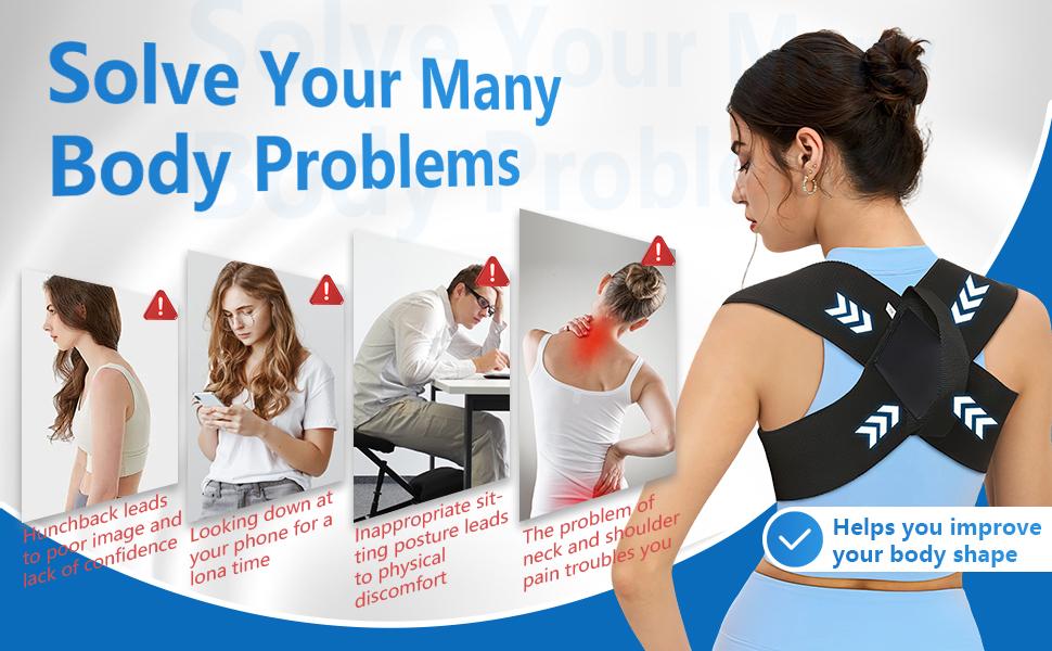 Fitness Heavy Shoulder Straps,Bench Press & Shoulder Training Assist Straps, Chest-Opening & Back-Straightening Support,Open Shoulder Assist Straps Shoulder ,Posture Correction Back Support Strap