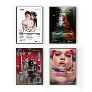 Lola Young Album Poster Collection - Indie Pop Wall Art - Aesthetic Room Decor - Gift for Fans