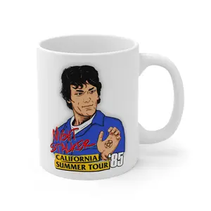 NIGHT STALKER CALIFORNIA SUMMER TOUR  '85 - Richard Ramirez Serial Killer - 11 oz. Mug