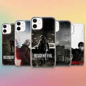 Resident Evil Requiem Phone Case Leon Kennedy Cover for iPhone 17Pro, 17e, 16, 16Pro, 15, 14, 13, Samsung S26, S25, S24, A56, A16, Pixel 10A DKE