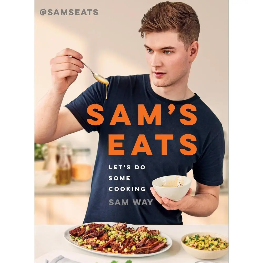 Used Hardcover Book - Sam Way's Sam's Eats: Let's Do Some Prep - English Home Guide for Cooking Enthusiasts, with Date Night & Restaurant-Quality Food Tips and Hacks, Voracious