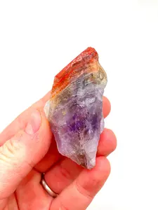 Raw Super Seven Crystal - Natural Brazilian Super 7 Stone for Spiritual Growth and Confidence