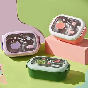 Portable Leakproof Stainless Steel Thermal Bento Box | Insulated Lunch Container with Removable Dividers for Students, School & Office