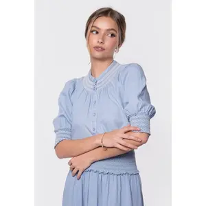 Stella Top (Light Blue)