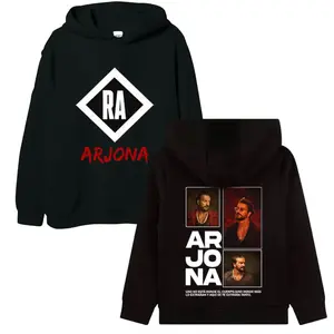 Ricardo Arjona 'RA' Hoodie – Music Featuring Bold 'RA' Logo & Iconic Album Art, Perfect for Concerts and Fans of Latin Music, with a Tribute to the Artist’s Legacy