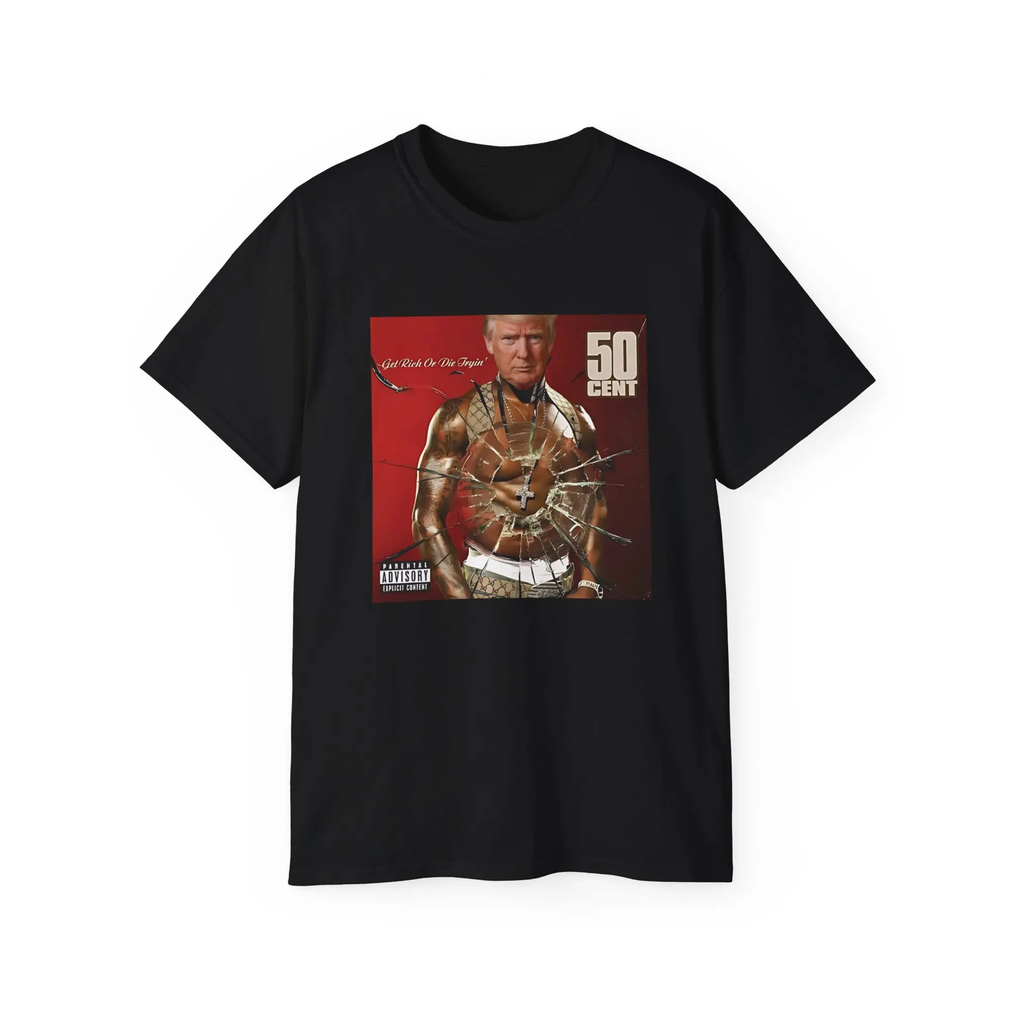 Donald Trump 50 Cent Bullet-Proof Iconic Unisex Tee