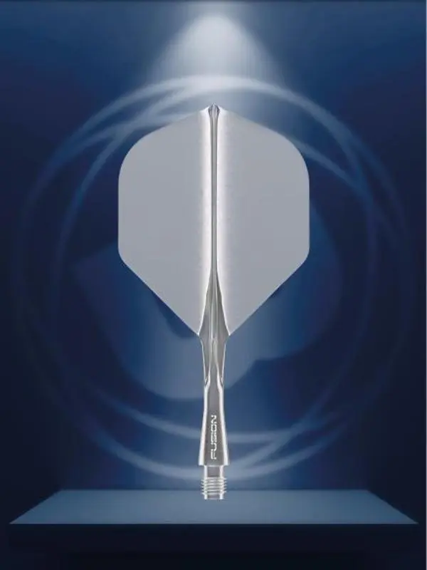 Winmau Fusion Integrated Flight & Shaft Short - Grey Smoke